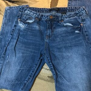 Joe Fresh Boyfriend jeans size 8 29 destroyed distressed denim